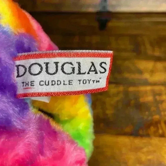 Douglas Rainbow Unicorn Plush 11 Inch Stuffed Animal Toy - Picture 5 of 6